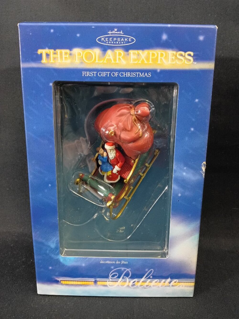 2004 Hallmark Polar Express Ornament Factory Sealed